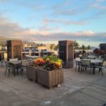 The recently renovated Rooftop Deck is a great spot for Happy Hour or Dinner